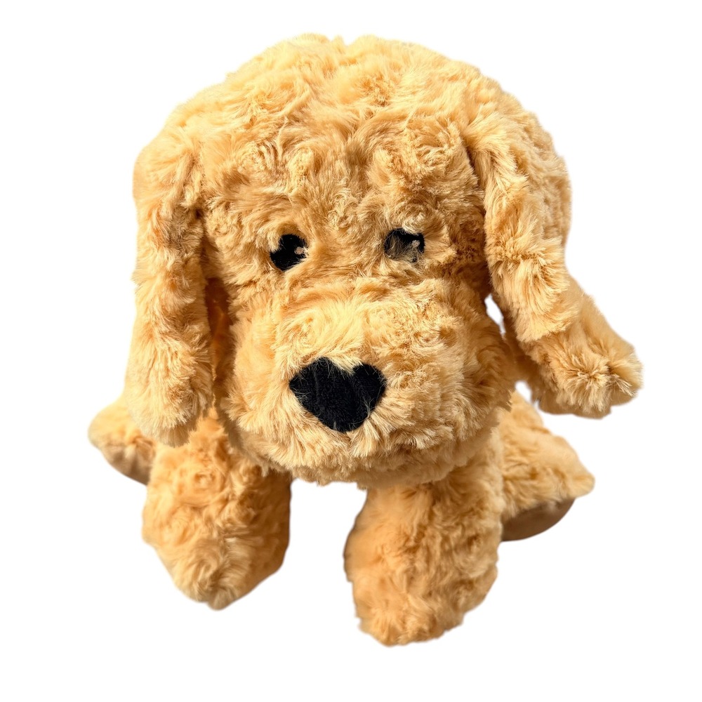 Warmies Golden Lab Puppy Weighted Lavender Scented Microwaveable Plush Toy NWT